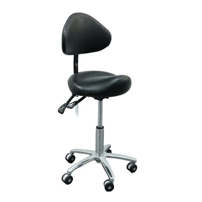 Ergonomic Rolling Salon Seat