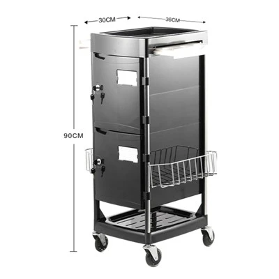 Lockable Hairdressing Trolley