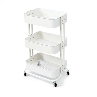 Durable High-Impact Salon Storage Trolley