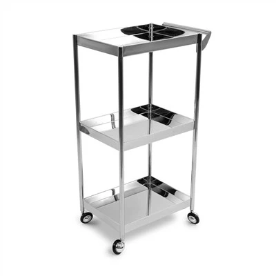 Minimalist Silent Wheel Salon Cart