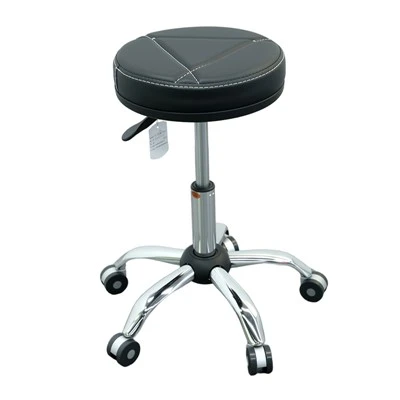 Modern Black Salon Stool