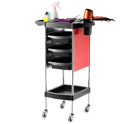 Modern Compact Salon Utility Cart