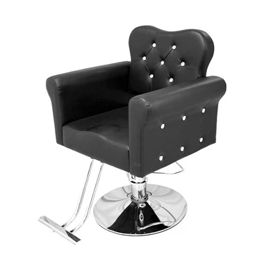 Modern Minimalist Leather Salon Chair