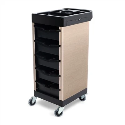 Modern Streamlined Beauty Equipment Trolley