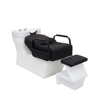 Premium Seamless Leather Shampoo Station