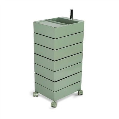 Professional Heavy-Load Rolling Salon Cart