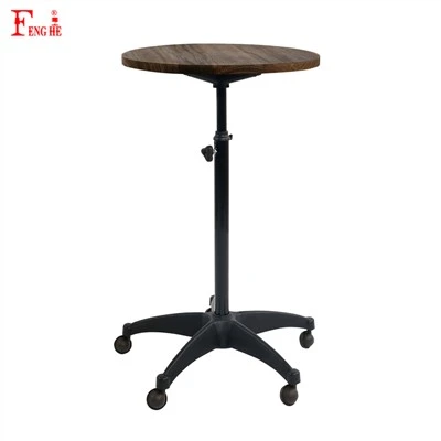 Salon Rolling Tray Table with Wheels