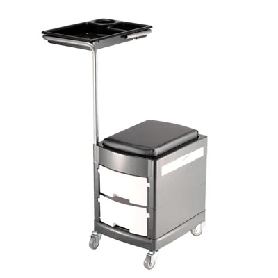 Simple Nail Tech Stool With Storage