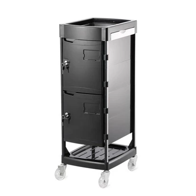 Sleek Heat-Resistant Professional Hair Trolley