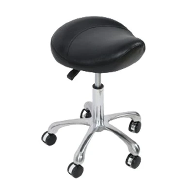 Sleek Hydraulic Salon Stool