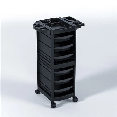 Sleek Matte Finish Salon Trolley
