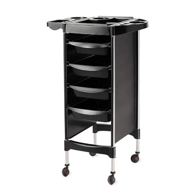 Sleek Professional Hairdresser Rolling Cart