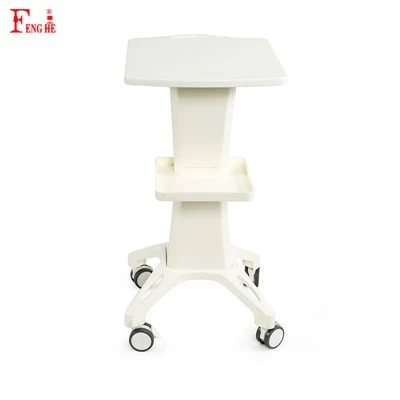 White Salon Furniture Beauty Machine Trolley Cart